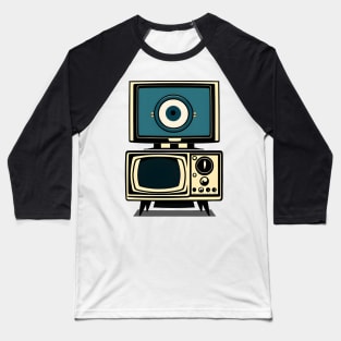 Brainwash Television Baseball T-Shirt